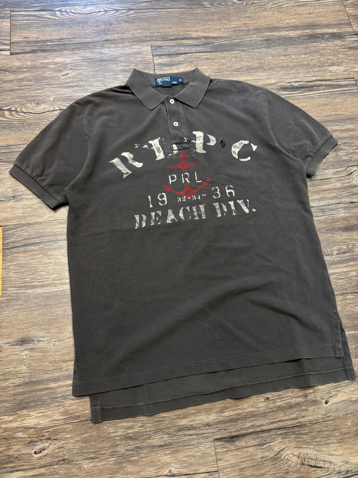 POLO RALPH LAUREN RLPC BEACH DIVISION POLO SHIRT (M)