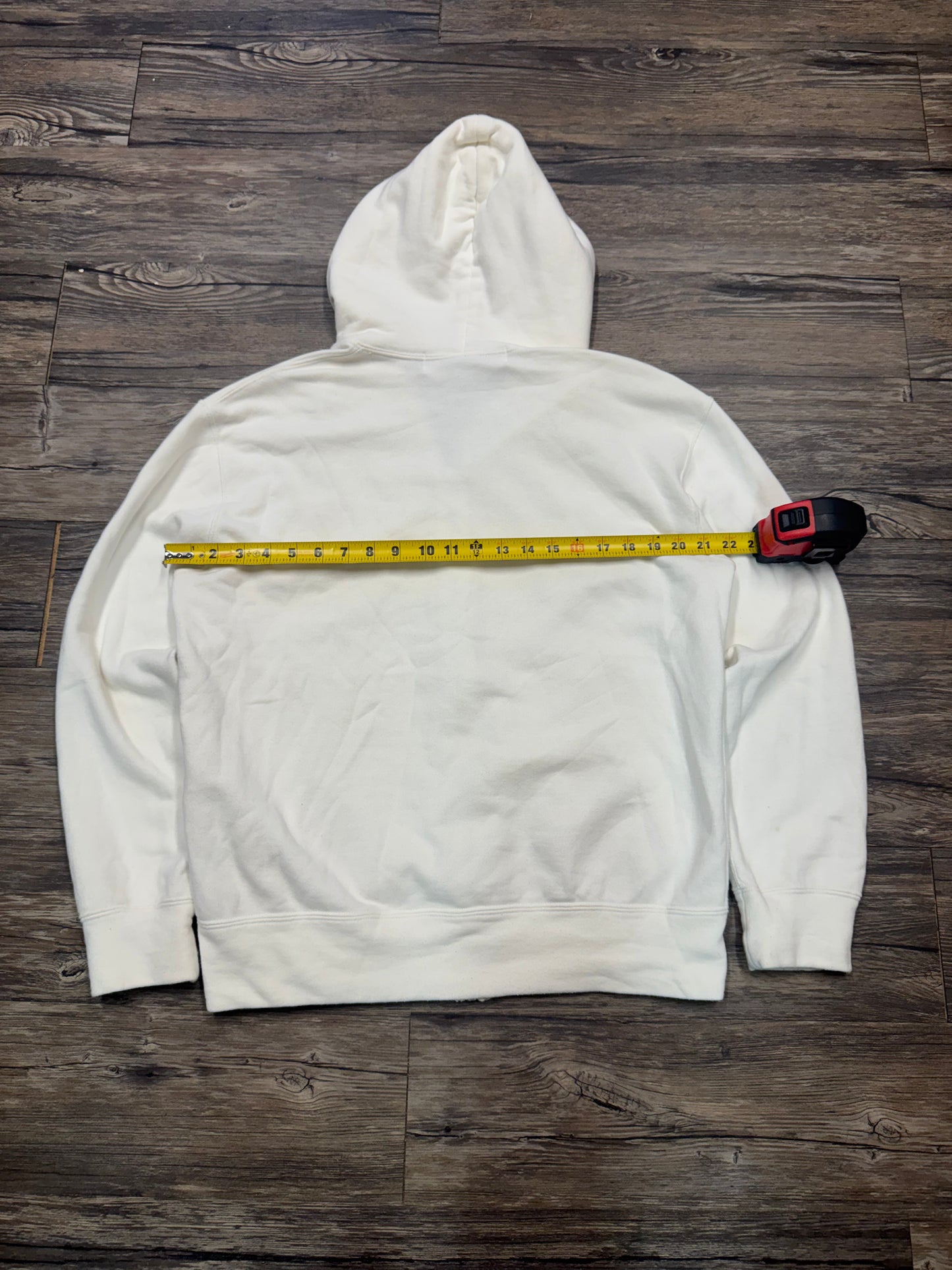 CDG DOUBLE HEART KANGAROO POCKET ZIP UP (L)