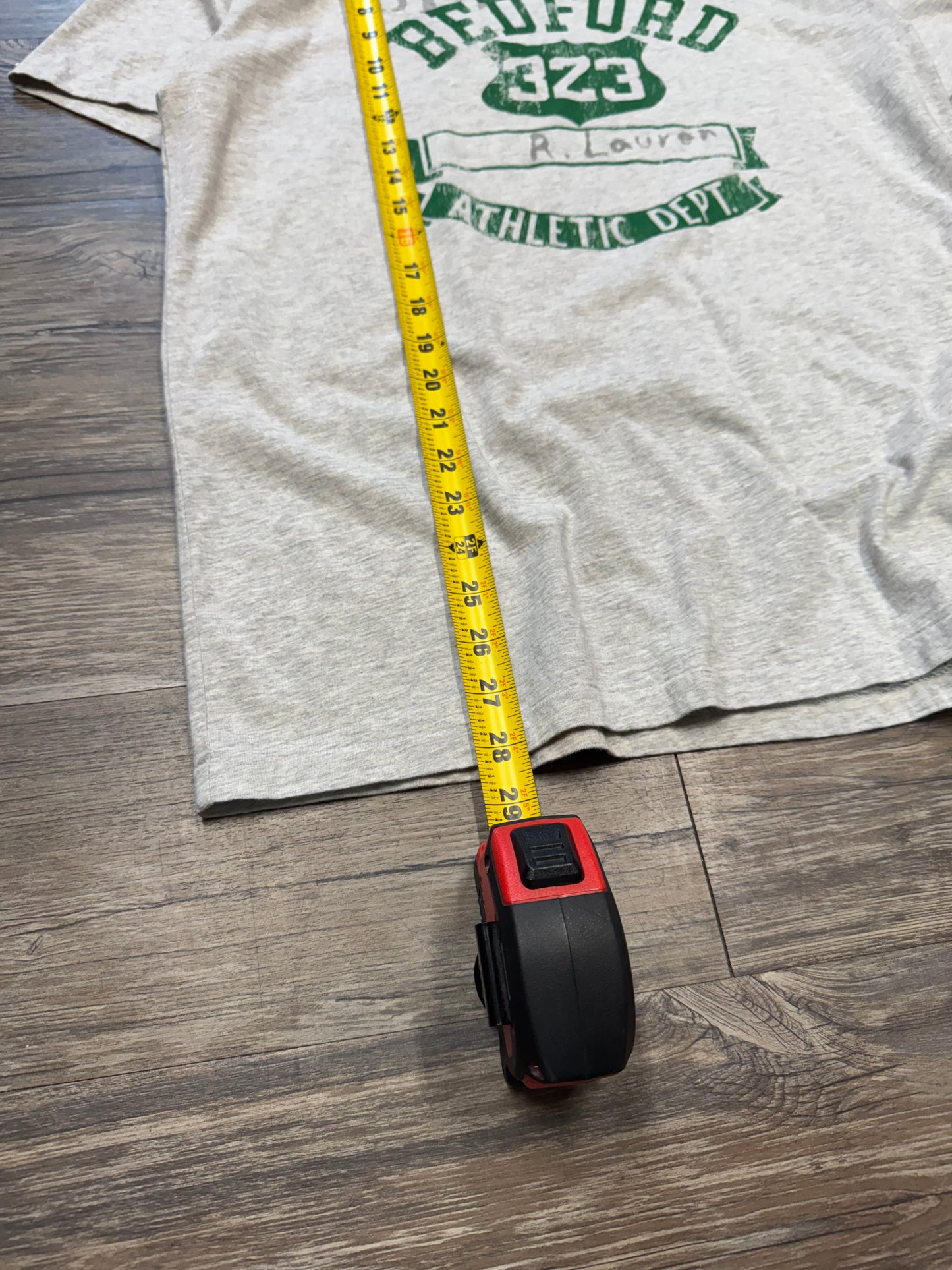 POLO RALPH LAUREN BEDFORD ATHLETIC DEPT T-SHIRT (M)