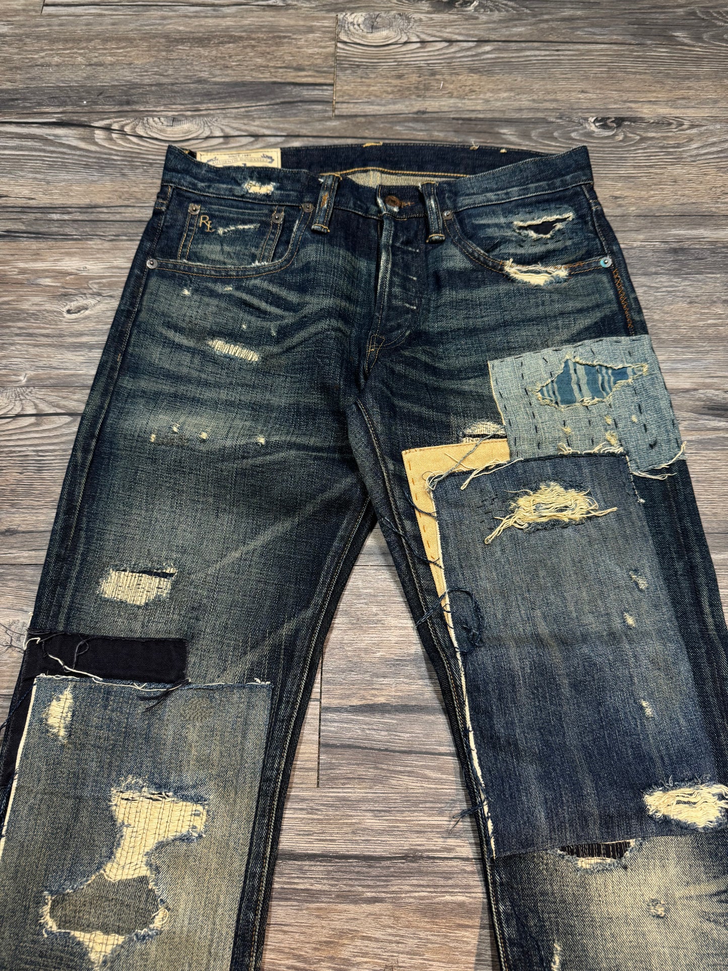 POLO RALPH LAUREN PATCHWORK DENIM (30)