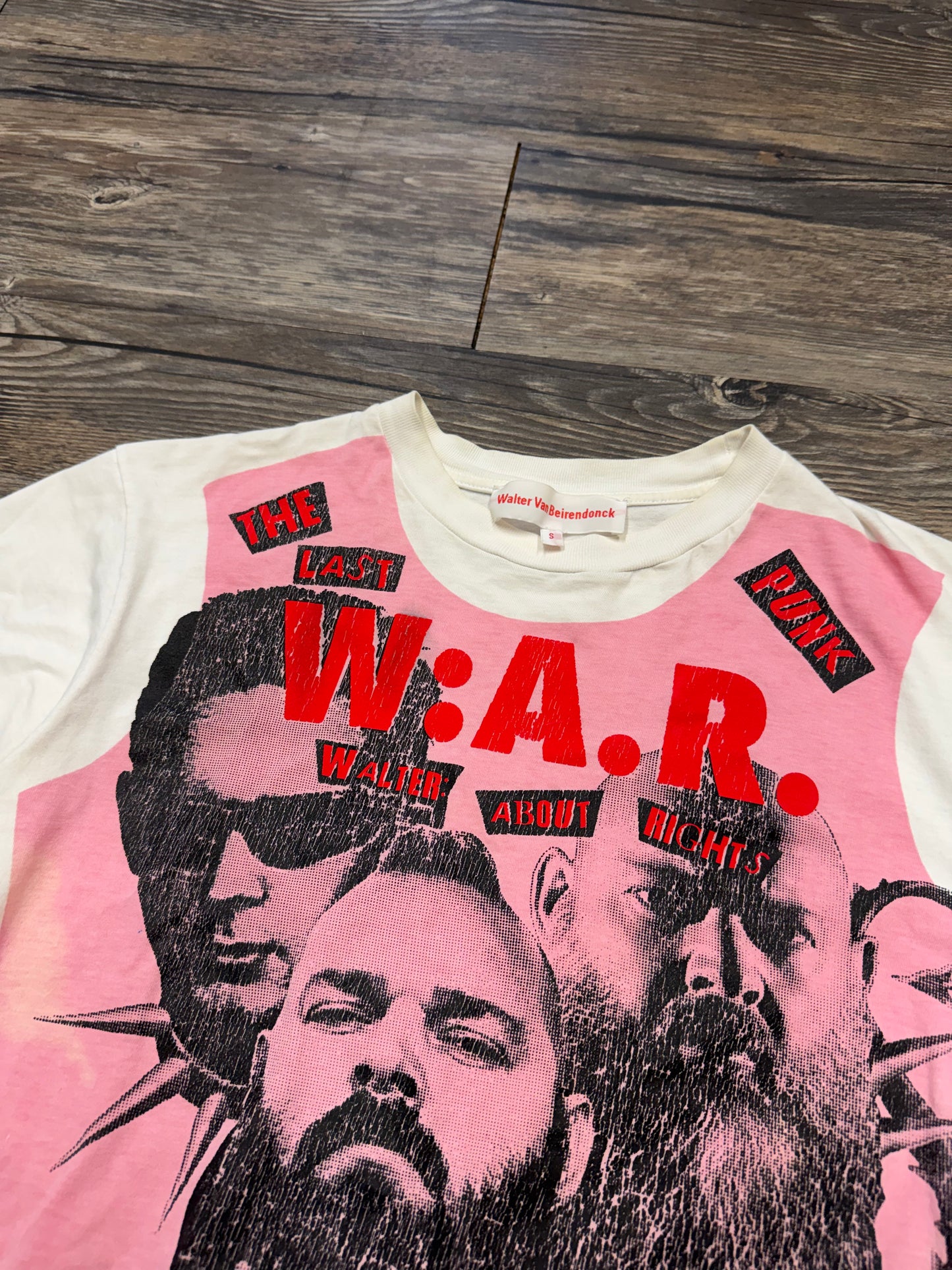 WALTER VAN BEIRENDOCK PUNK WAR TEE (M)