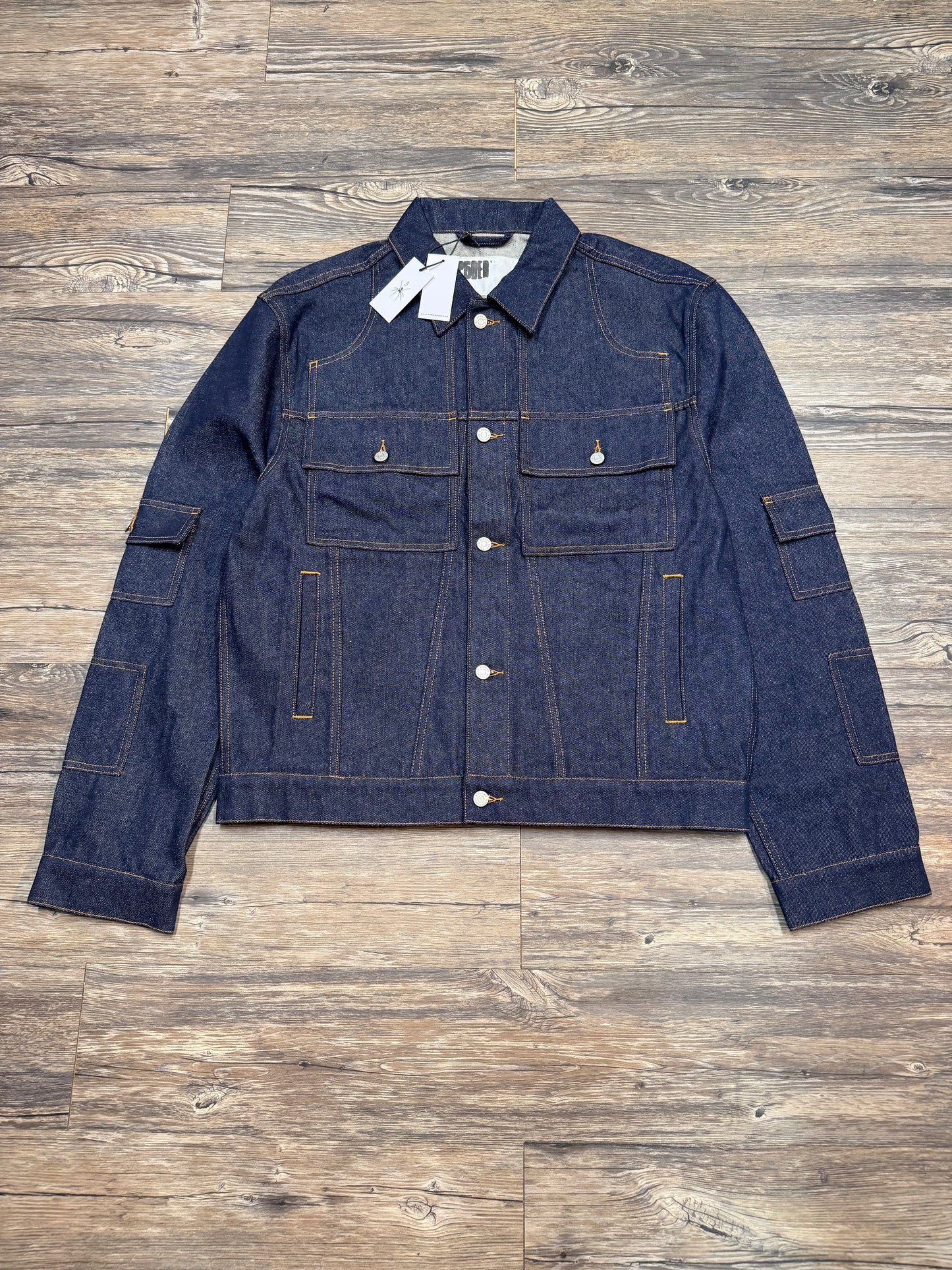 SPIDER DENIM JACKET (UNRELEASED) (XL)