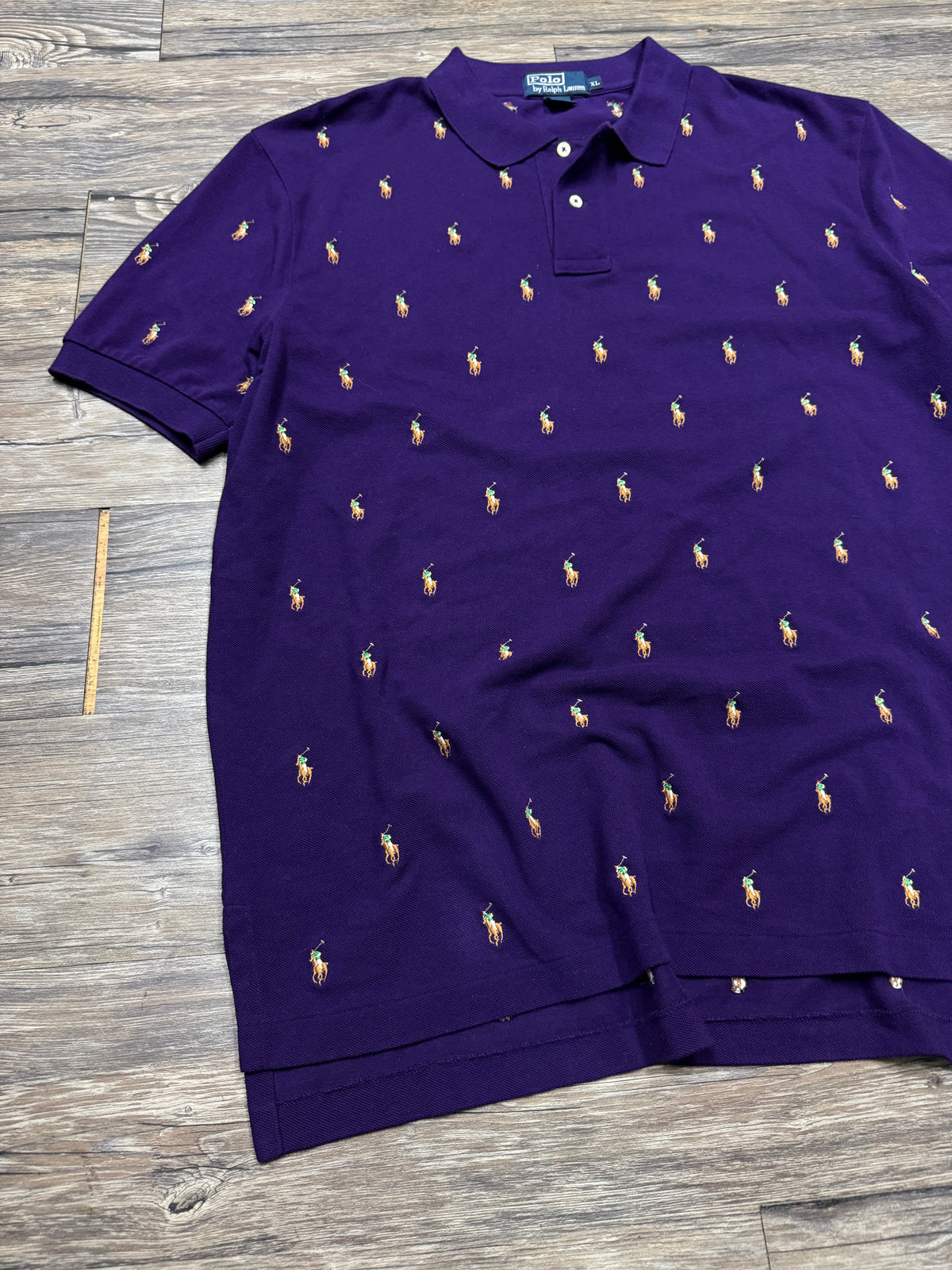 POLO RALPH LAUREN MULTI LOGO POLO (XL)