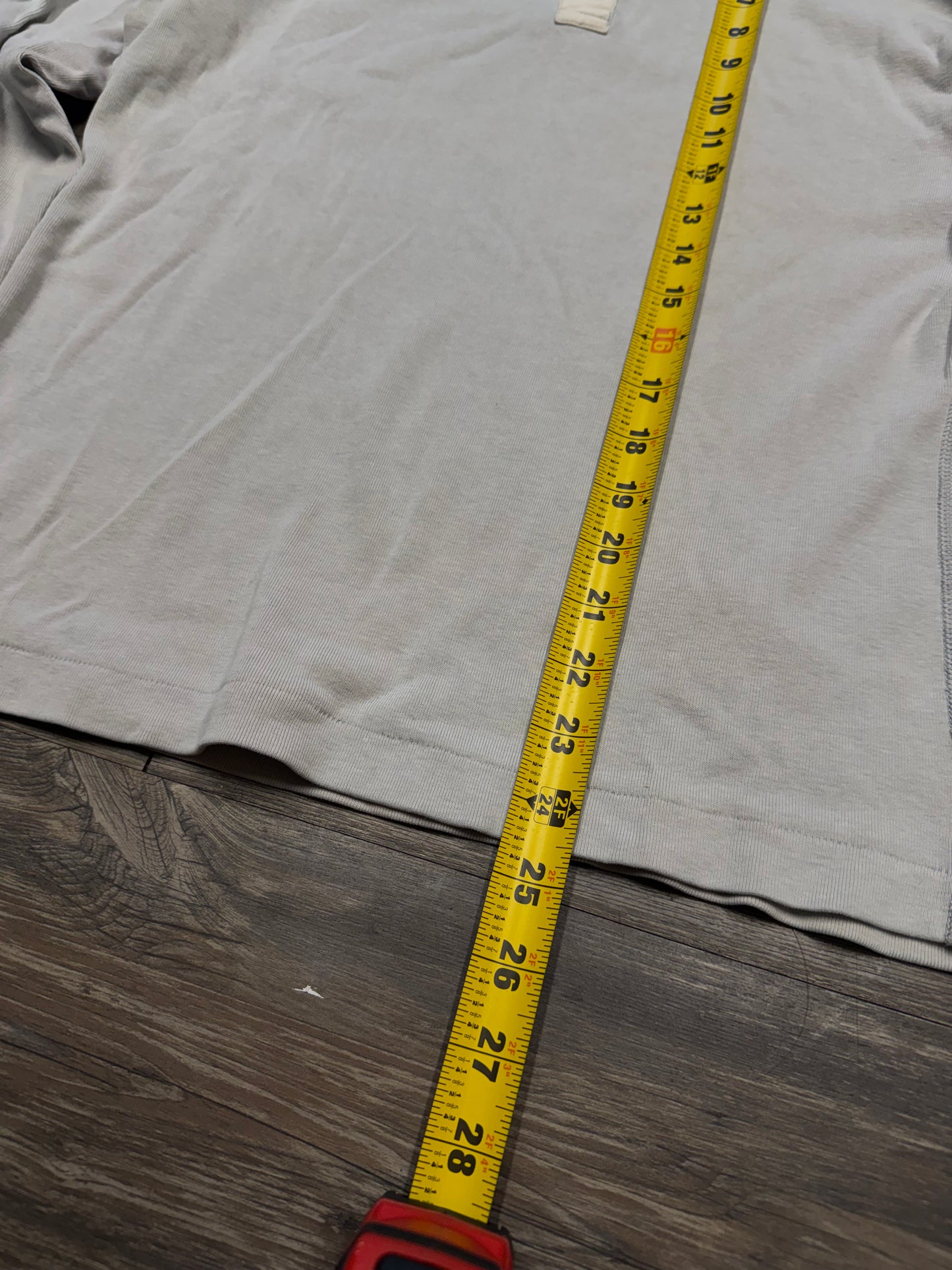 VINTAGE WOOLRICH BABY BLUE HENLEY (L)