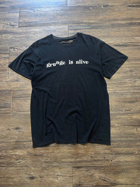UNDERCOVER ‘GRUNGE IS ALIVE’ DISTRESSED FADED T-SHIRT (L)
