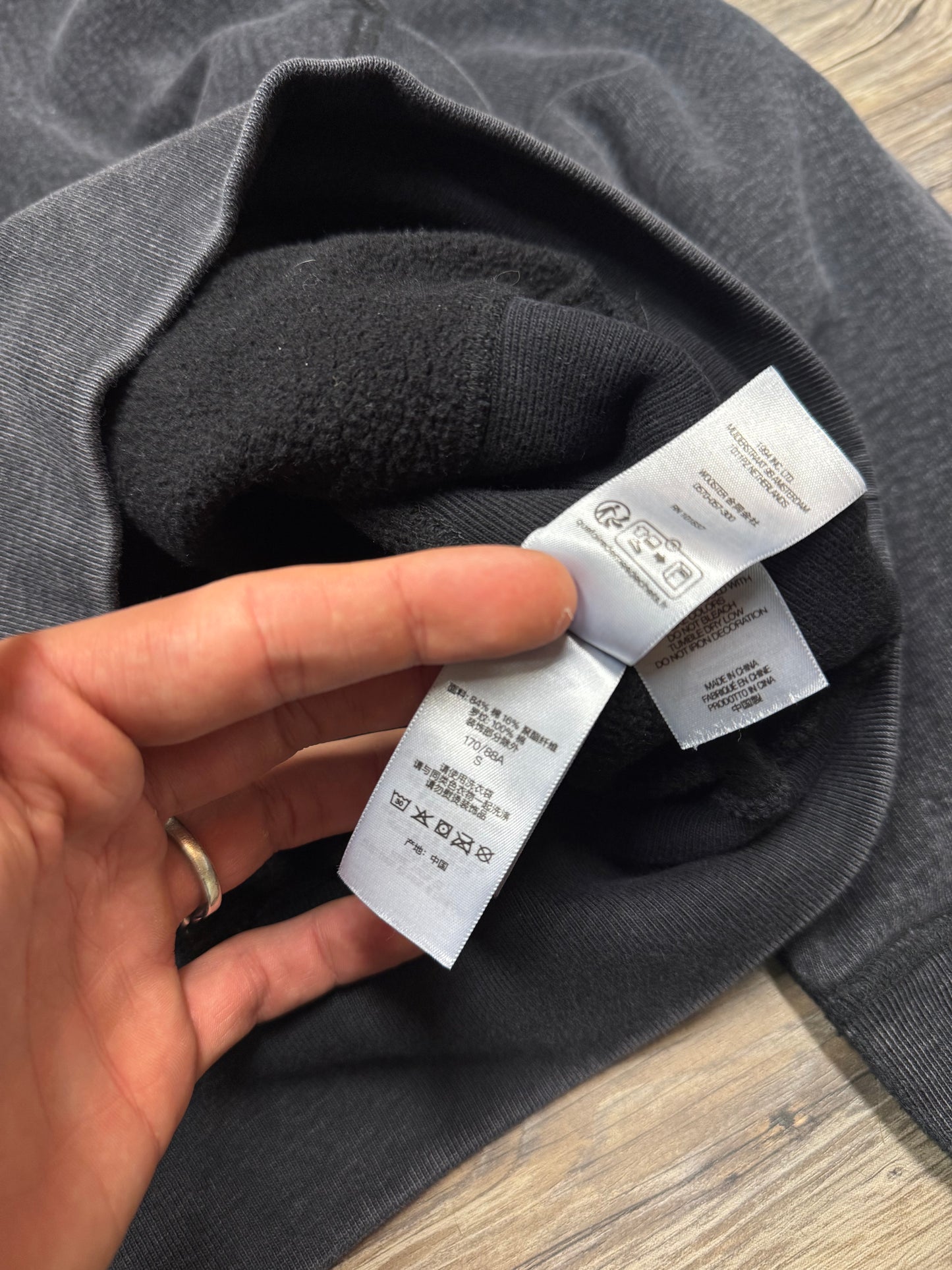 SUPREME BLACK BOX LOGO CREWNECK (S)