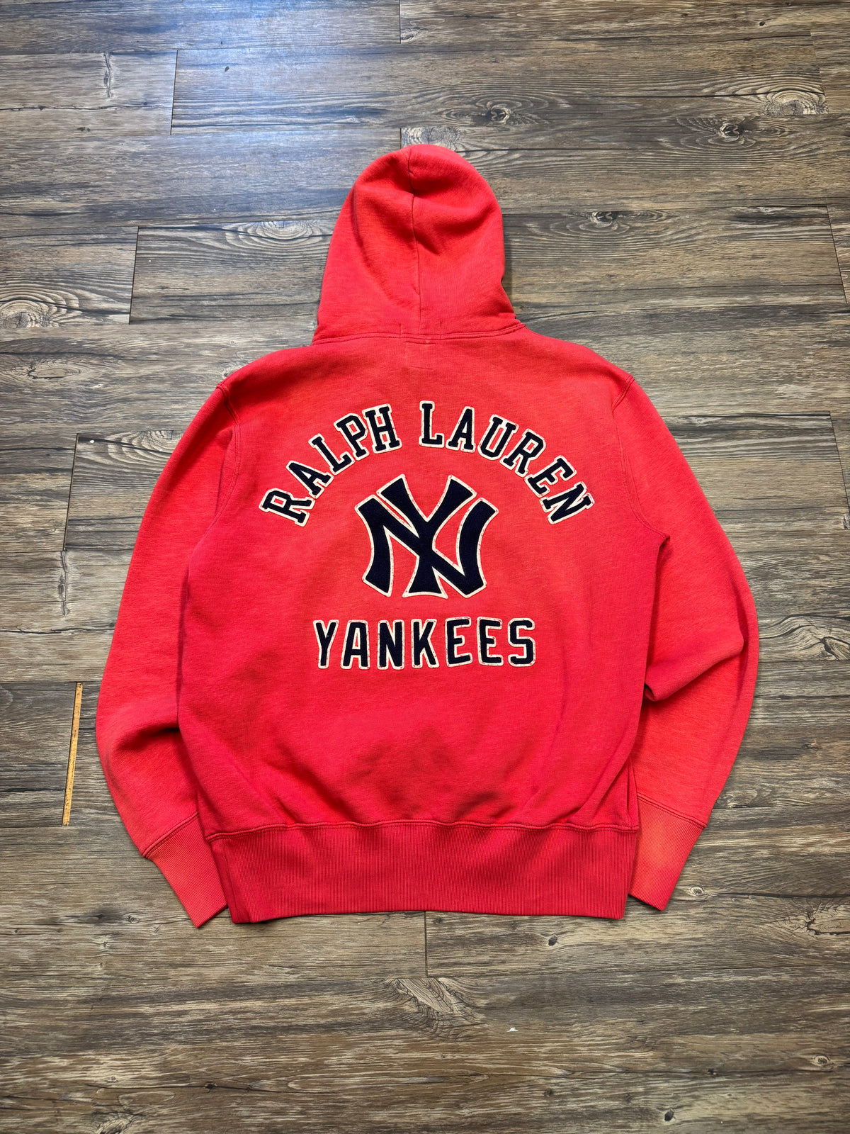 POLO RALPH LAUREN NEW YORK YANKEES HOODIE (M)