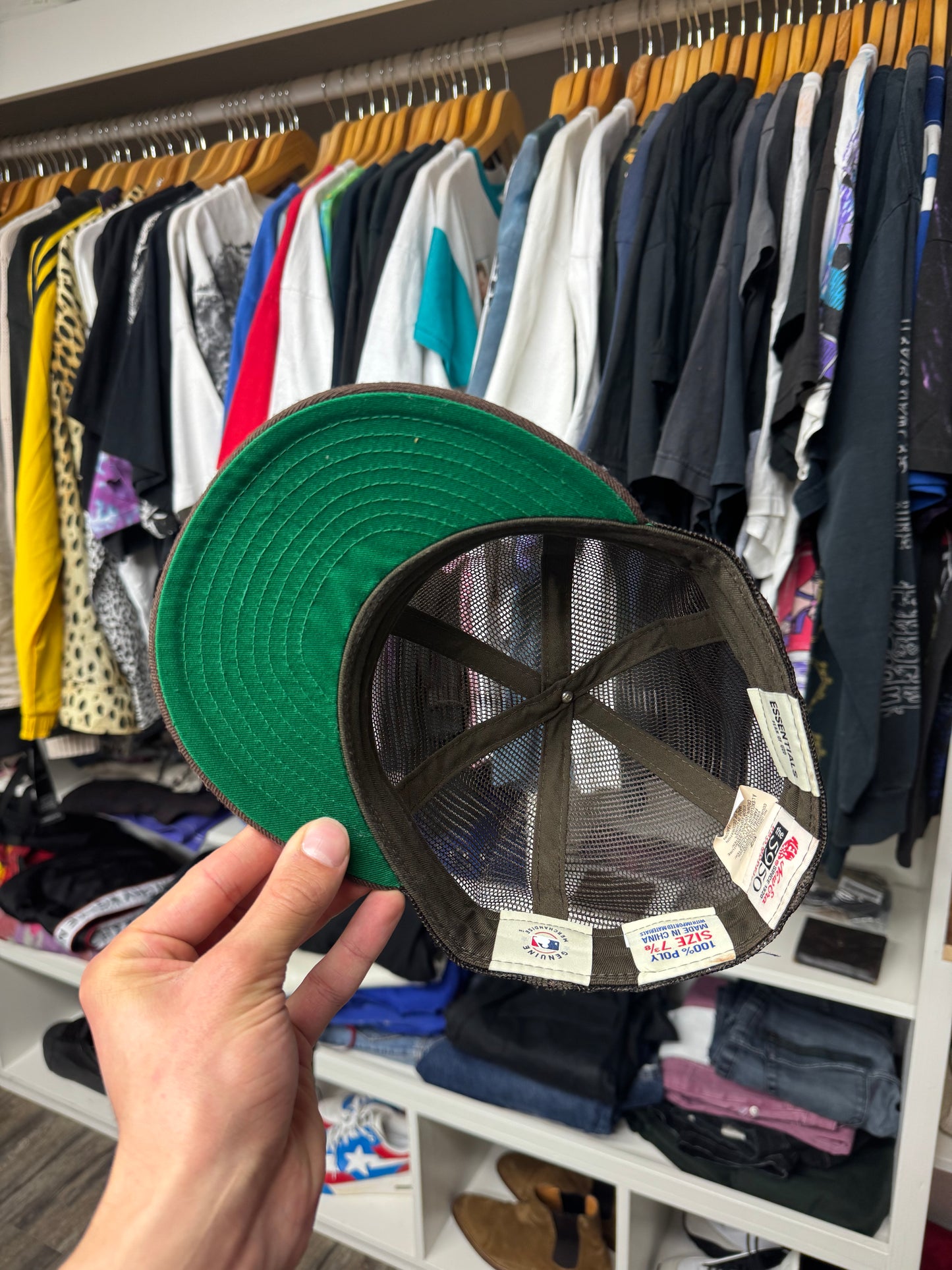 FOG ESSENTIALS NEW ERA MESH BASEBALL HAT (OS)
