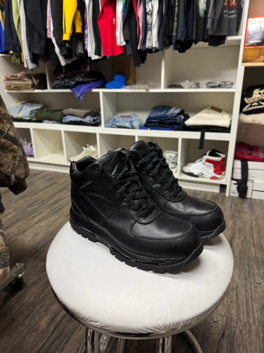 NIKE ACG BLACK GOADOME HIKING BOOTS (11)