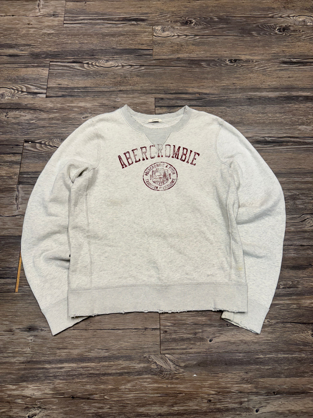 ABERCROMBIE & FITCH SINGLE V TRADITIONS CREWNECK (S)