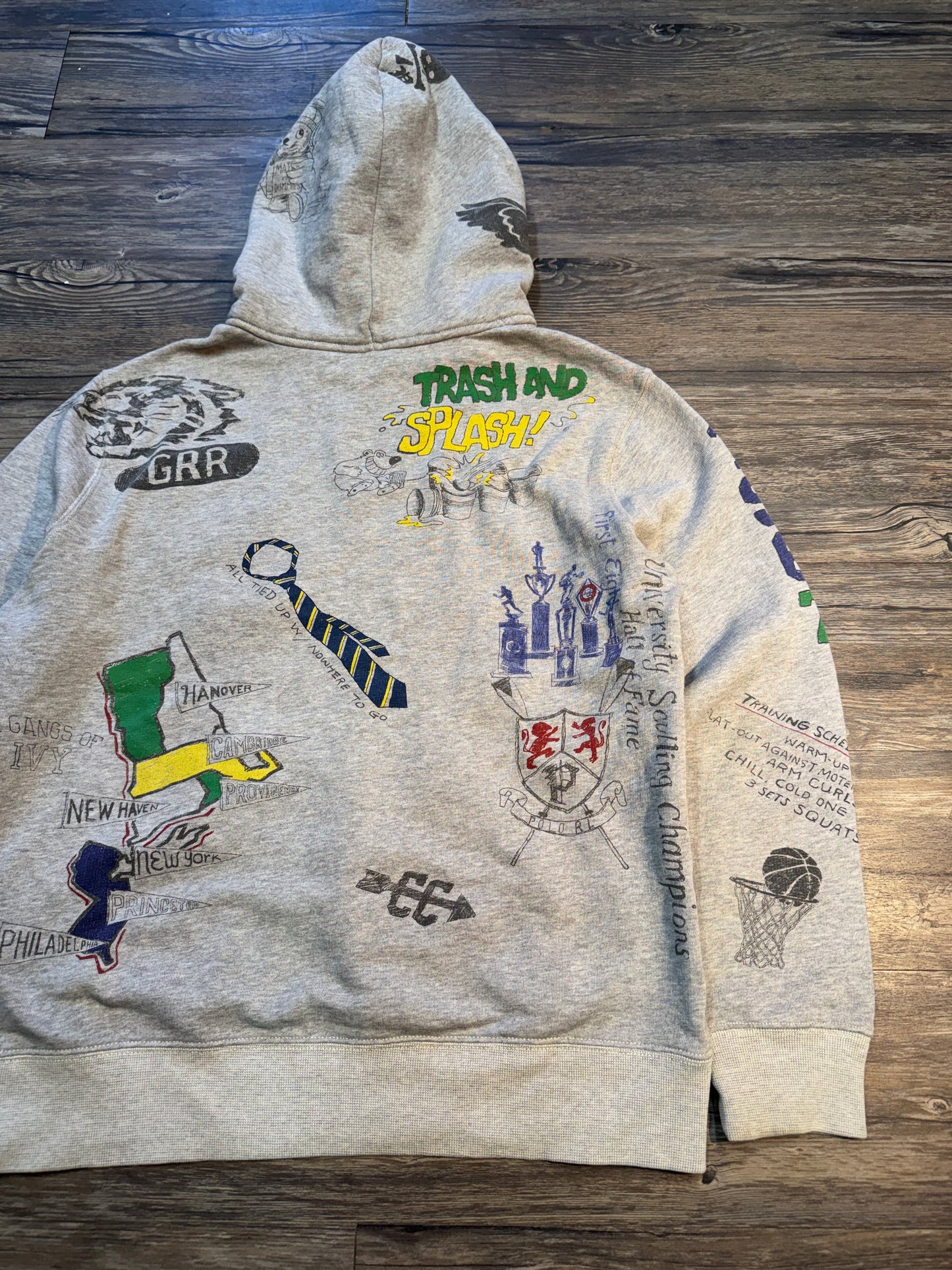 POLO RALPH LAUREN SENIOR CORDS HOODIE (M)