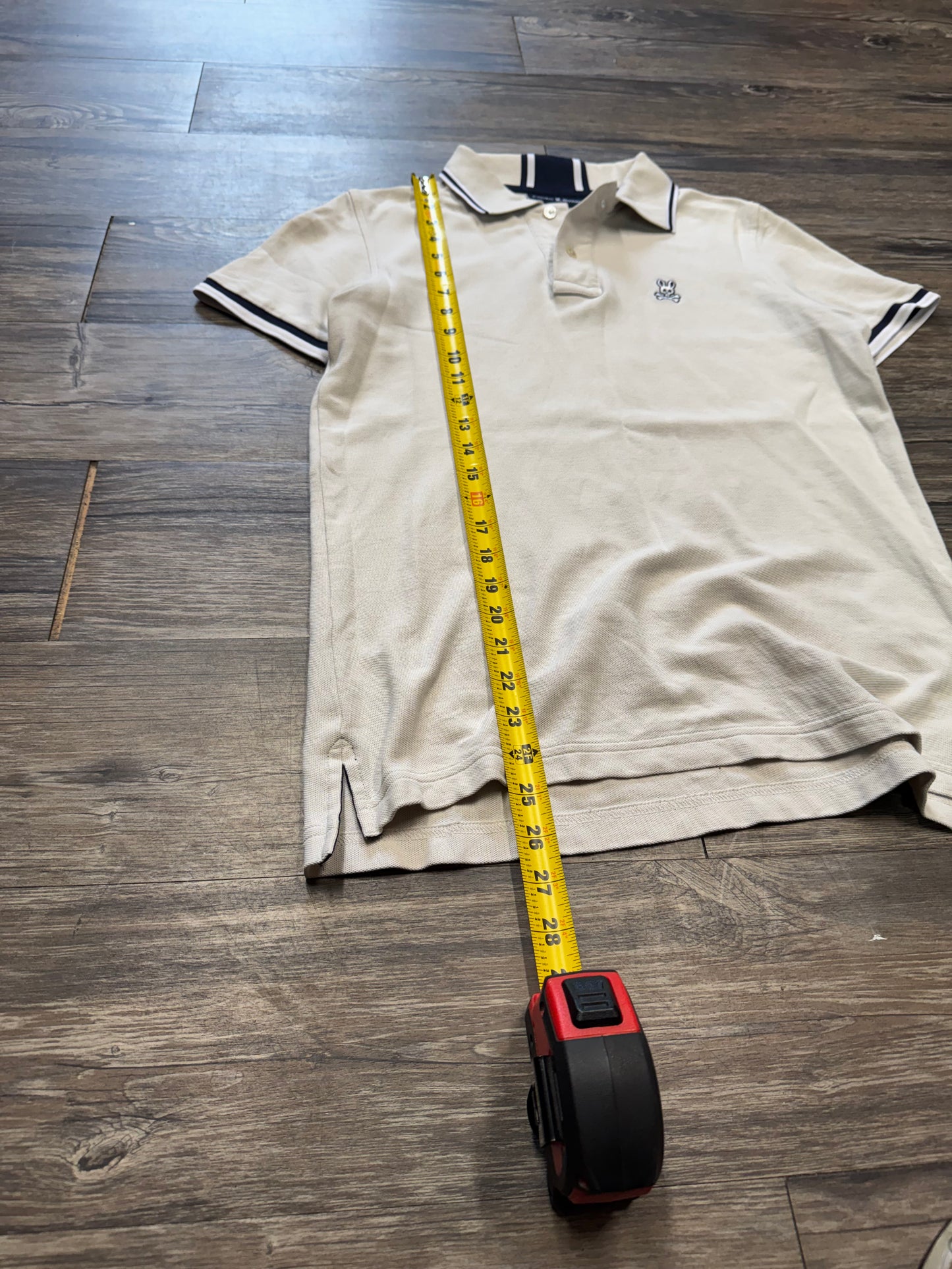 PSCHYO BUNNY SLIMFIT STRIPED POLO (M)