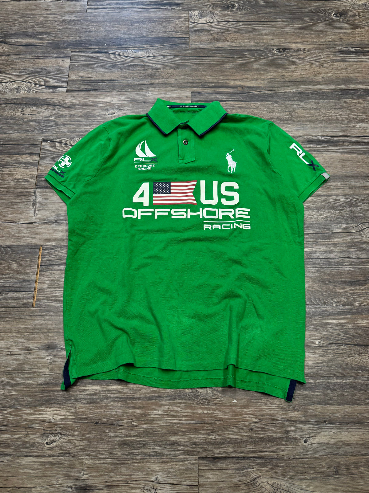 POLO RALPH LAUREN RLX OFFSHORE RACING POLO (L)