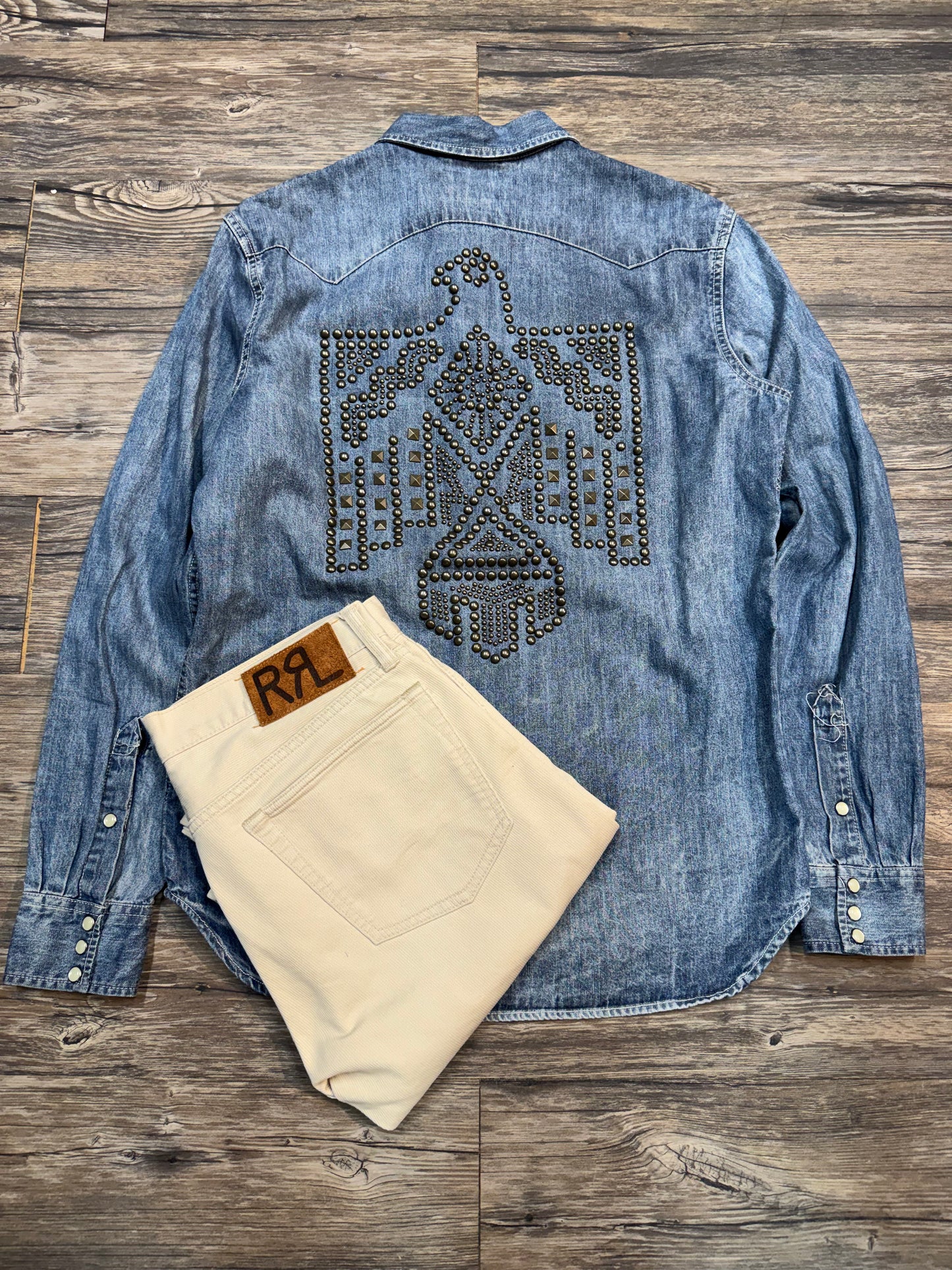 DENIM AND SUPPLY RALPH LAUREN DENIM JACKET (MEDIUM)