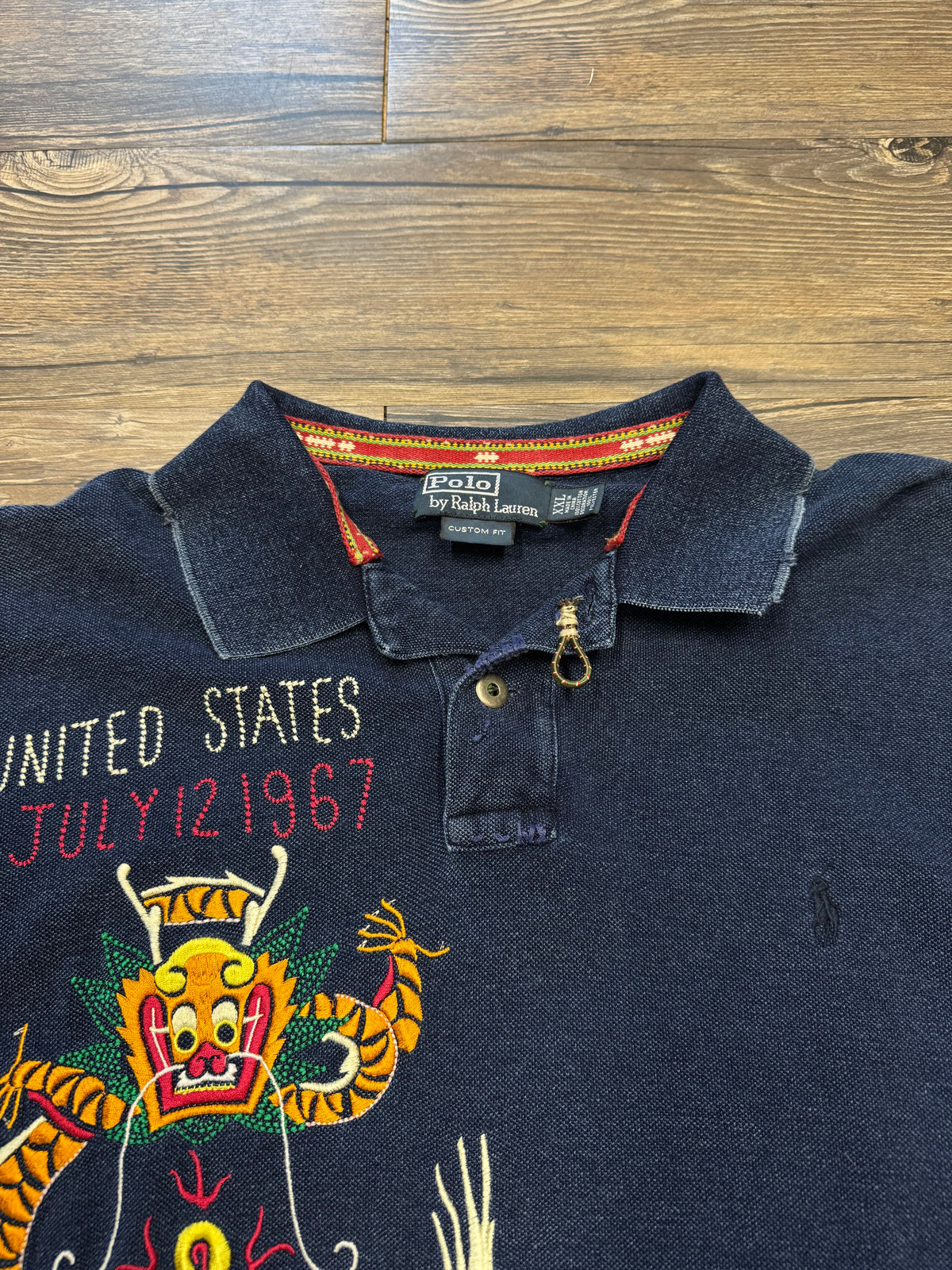 POLO RALPH LAUREN CHINESE NEW YEAR DRAGON POLO (XXL)