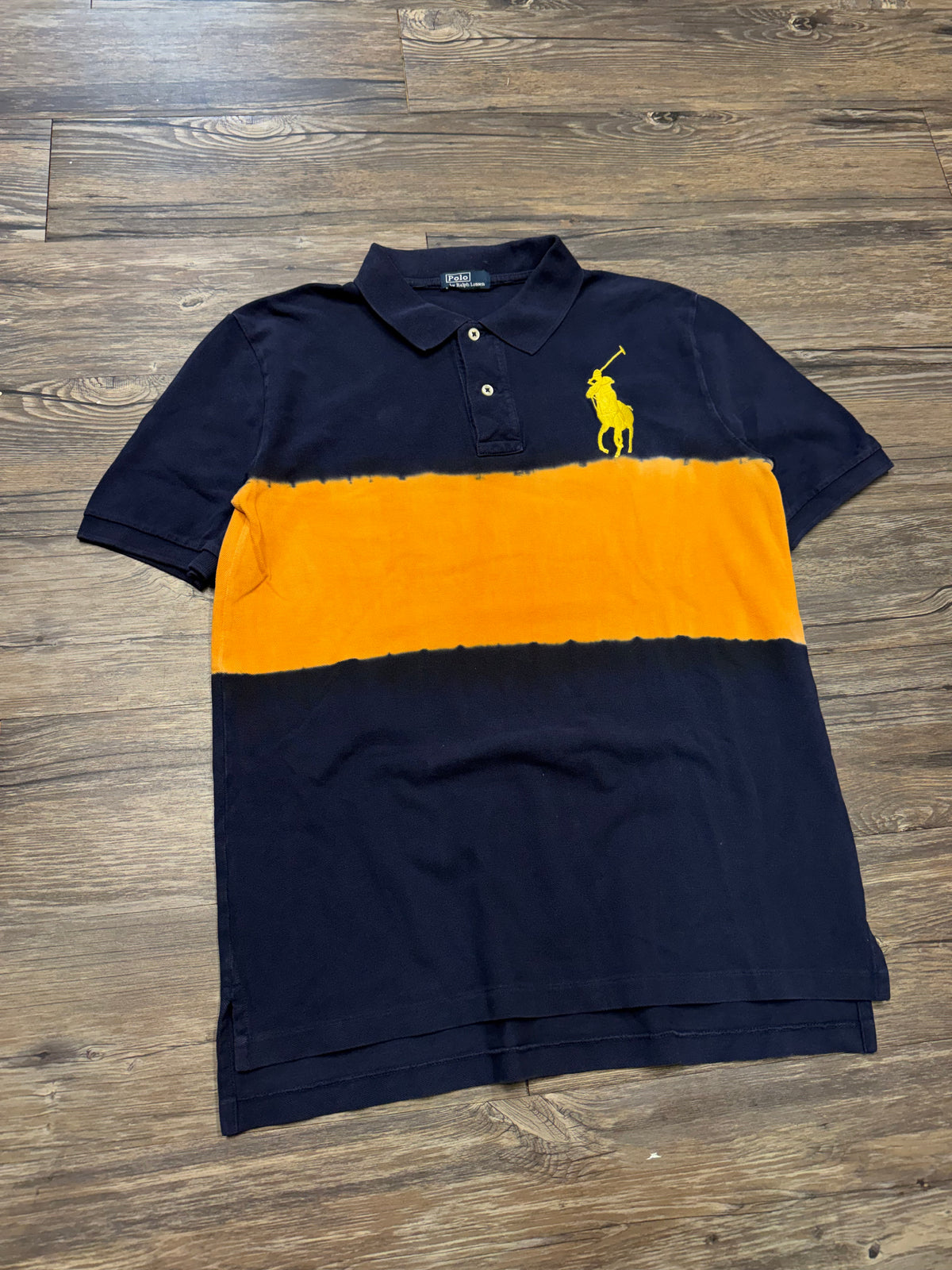 POLO RALPH LAUREN
BIG PONY OMBRE STRIPE POLO (L)