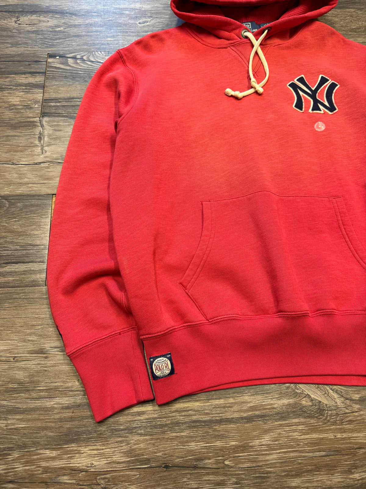 POLO RALPH LAUREN NEW YORK YANKEES HOODIE (M)