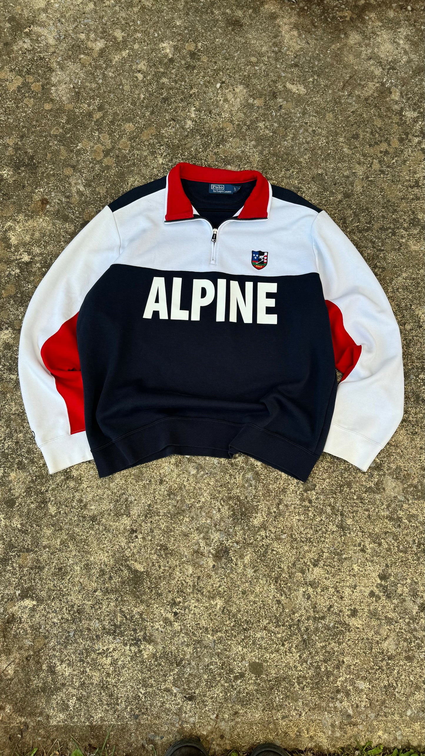 POLO RALPH LAUREN ALPINE QUARTERZIP (L)