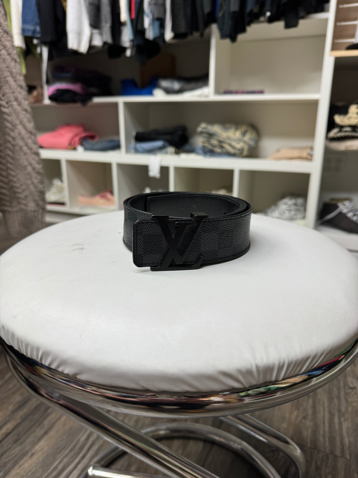 LOUIS VUTTION DAMIER CANVAS BELT (OS)