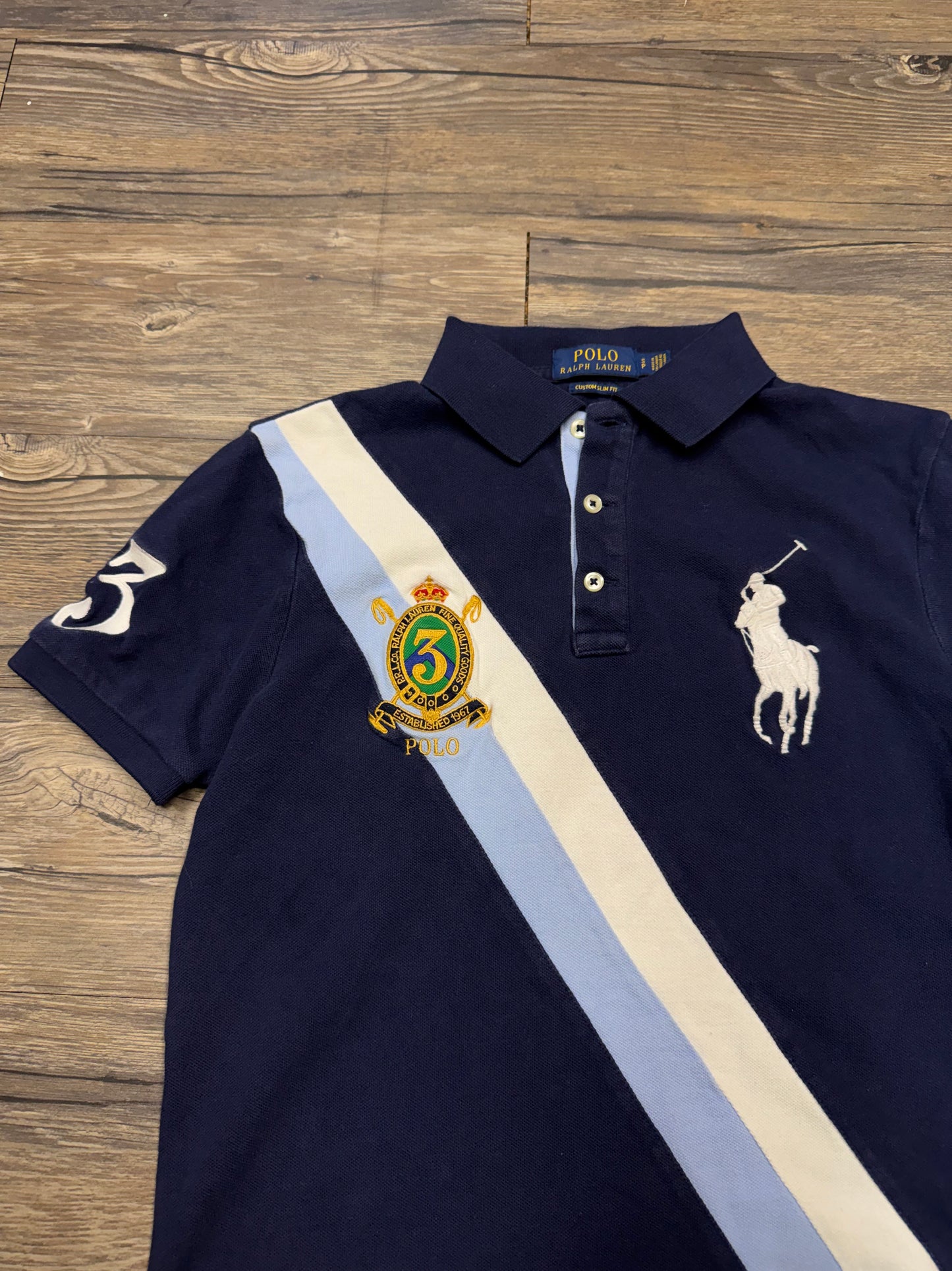 POLO RALPH LAUREN BIG PONY STRIKE POLO (S)