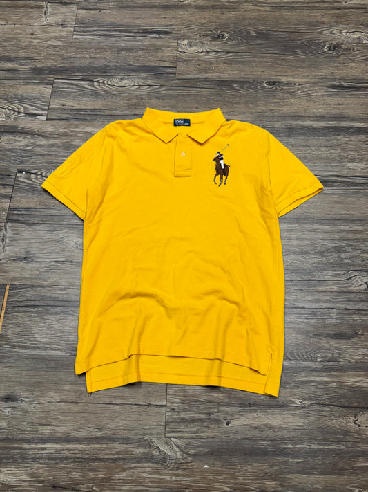 POLO RALPH LAUREN
BIG PONY YELLOW POLO (L)