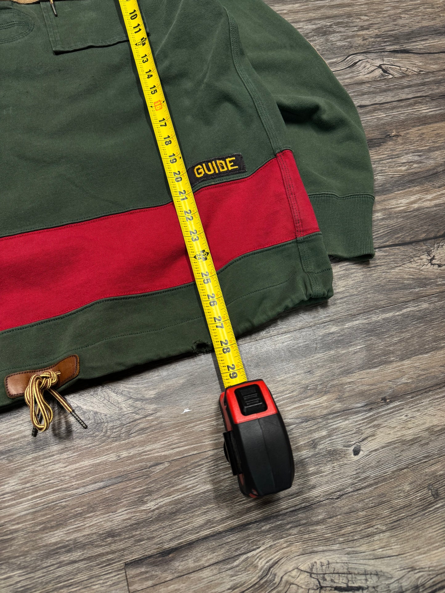 POLO RALPH LAUREN RUGBY HOODIE (L)