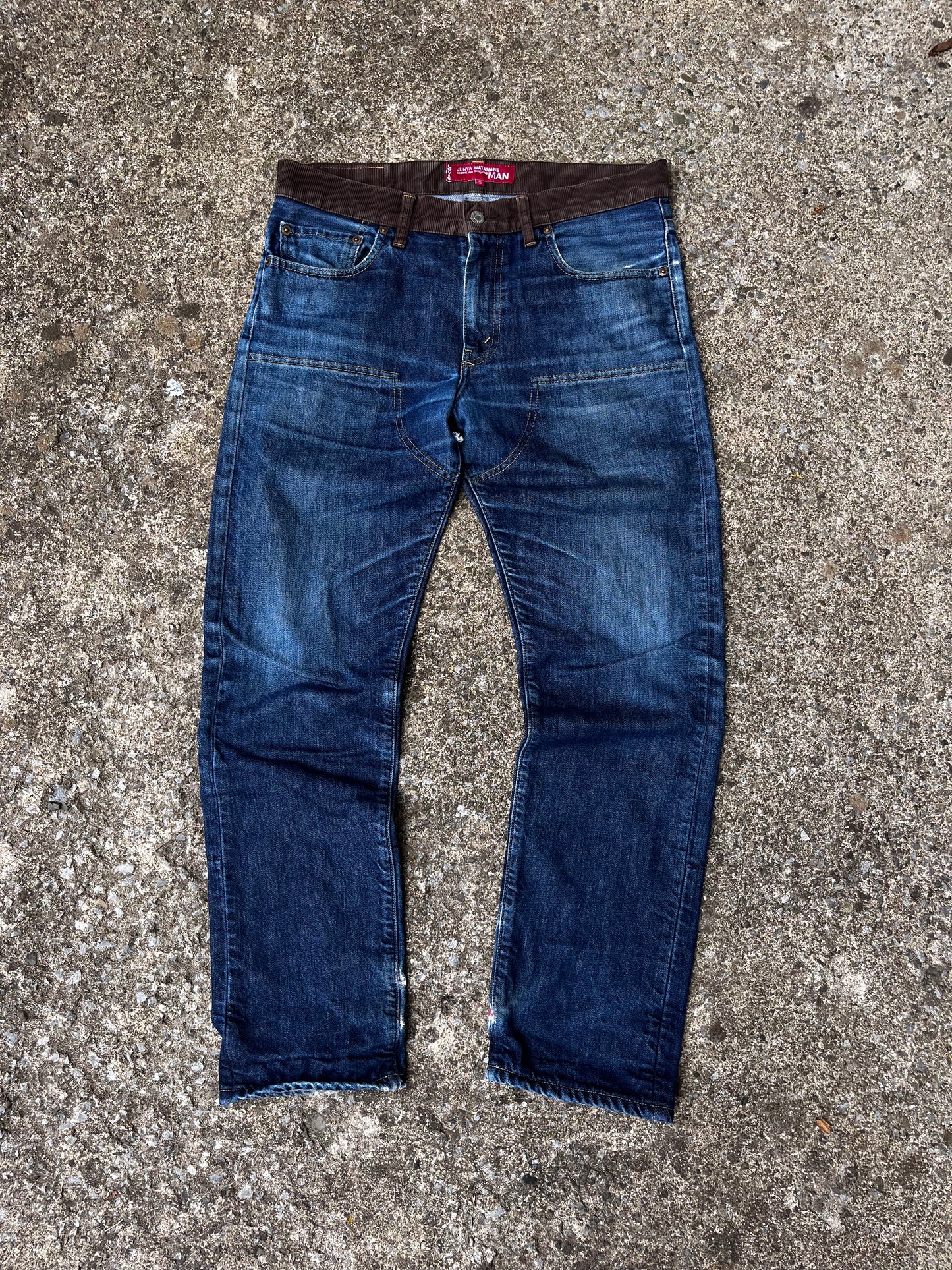 JUNYA WATANABE EYE LEVI'S DOUBLE KNEE DENIM (S)