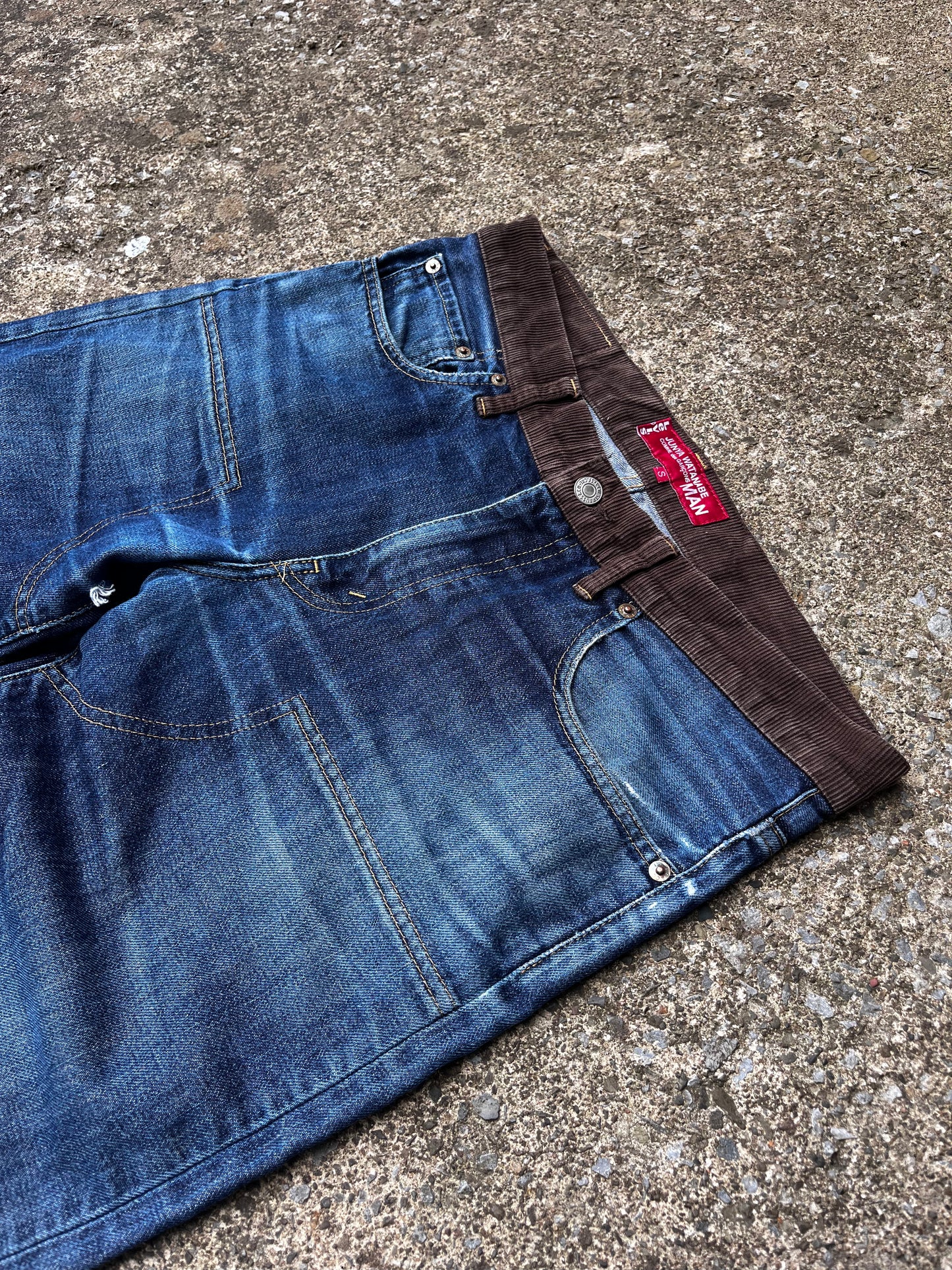 JUNYA WATANABE EYE LEVI'S DOUBLE KNEE DENIM (S)