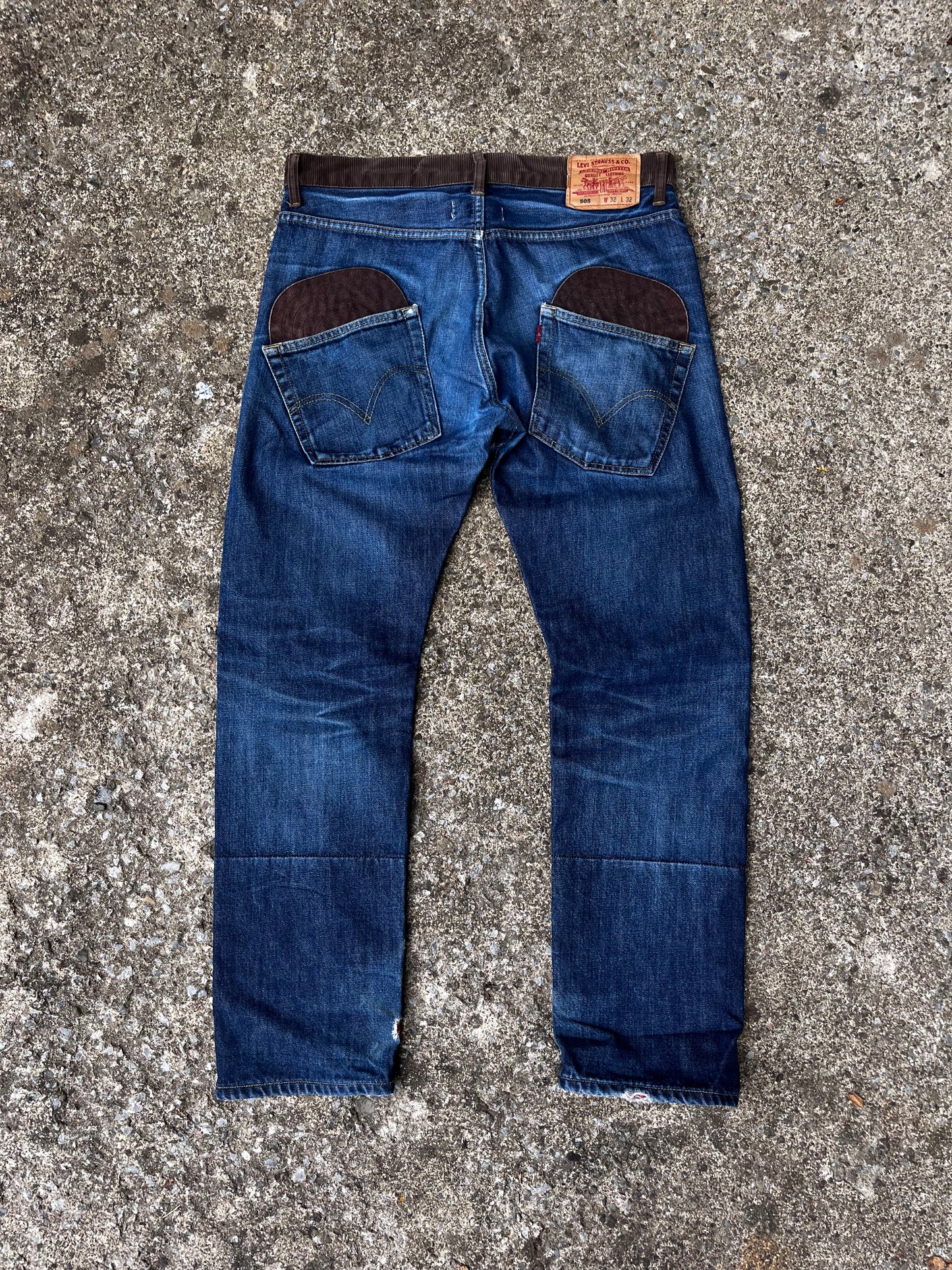 JUNYA WATANABE EYE LEVI'S DOUBLE KNEE DENIM (S)