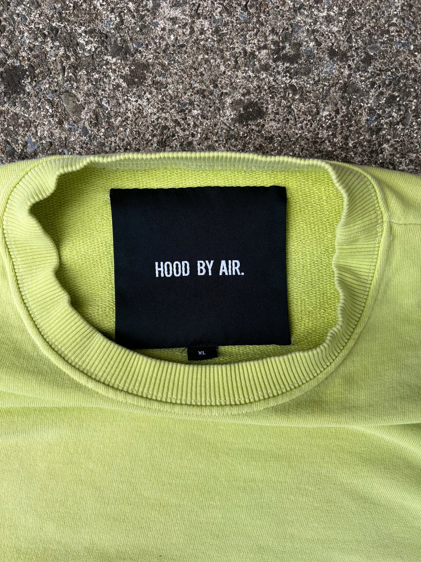 HOOD BY AIR CCTV CREWNECK (XL)