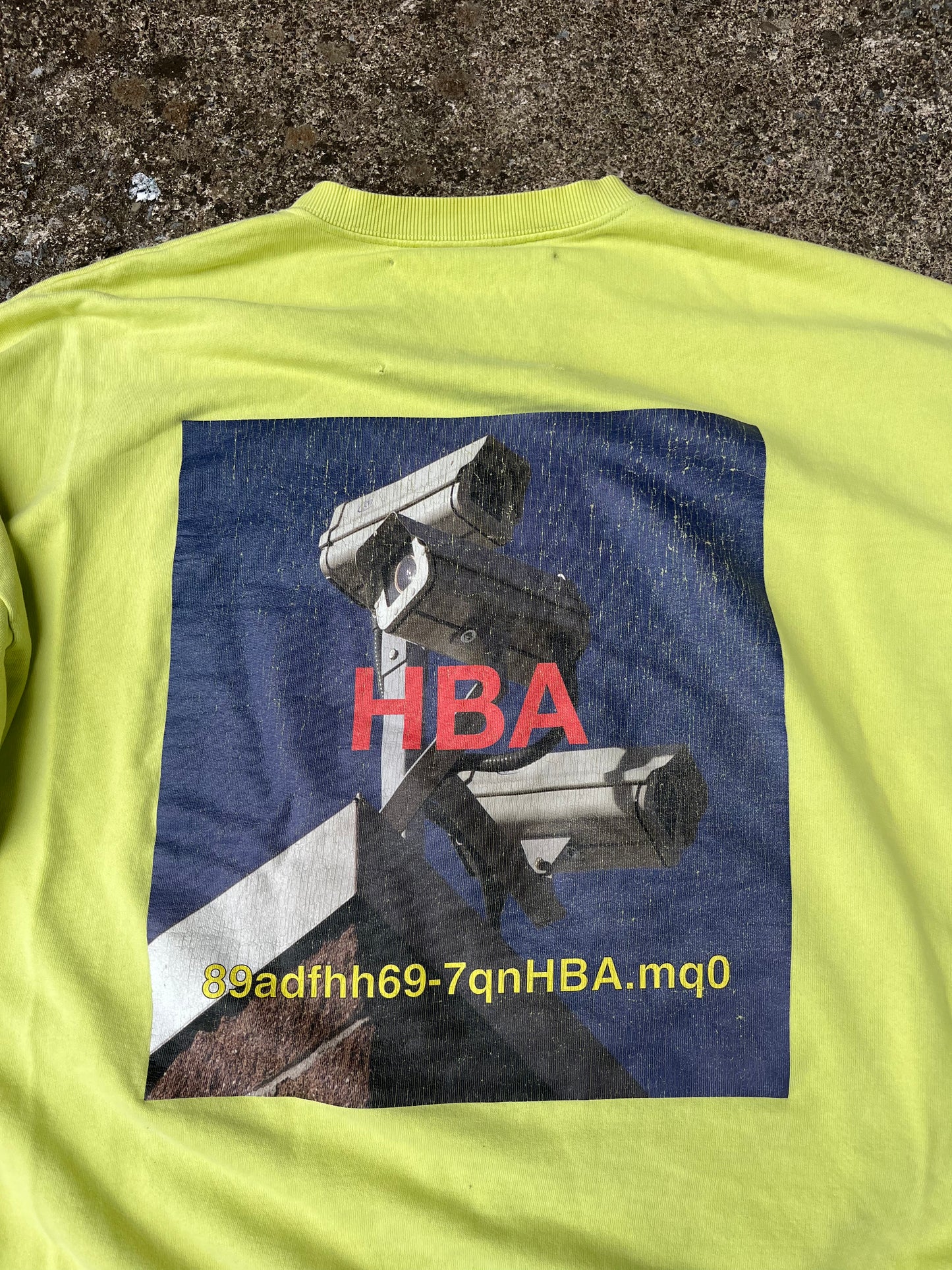 HOOD BY AIR CCTV CREWNECK (XL)