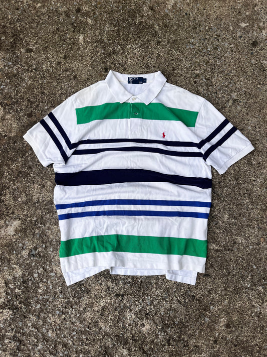 VINTAGE STRIPED RALPH LAUREN POLO (XL)