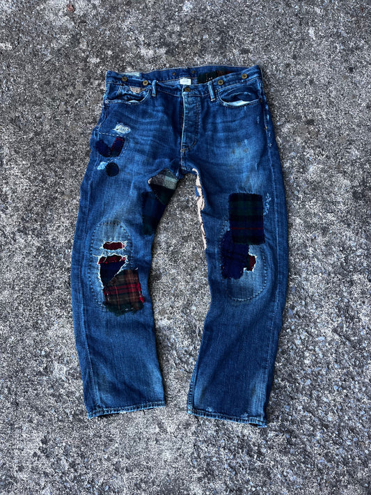 RALPH LAUREN PATCHWORK DENIM (34)