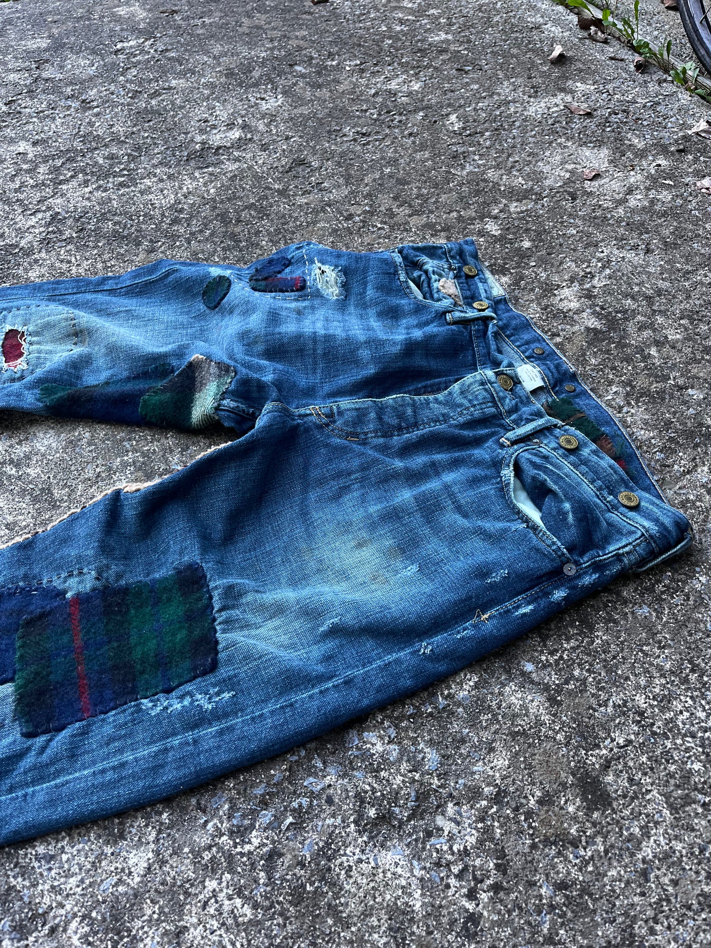 RALPH LAUREN PATCHWORK DENIM (34)