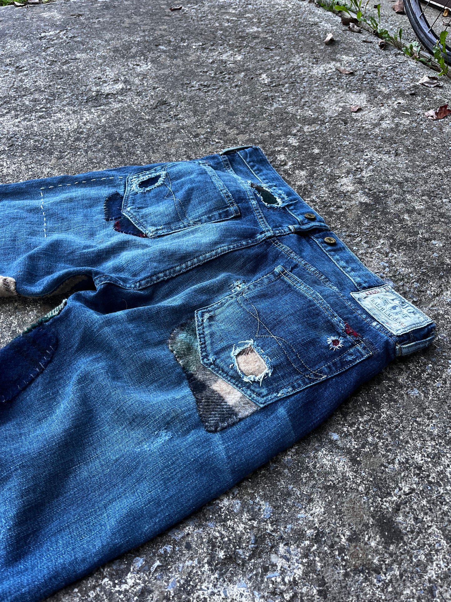 RALPH LAUREN PATCHWORK DENIM (34)