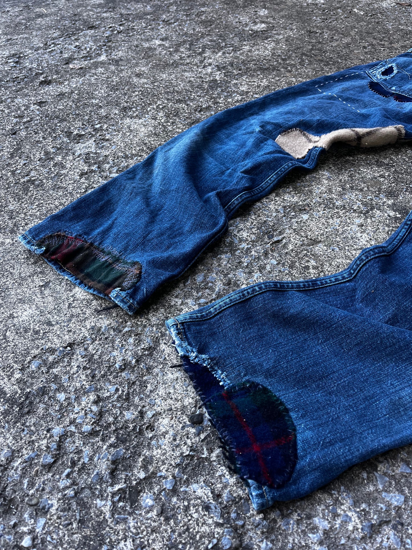 RALPH LAUREN PATCHWORK DENIM (34)