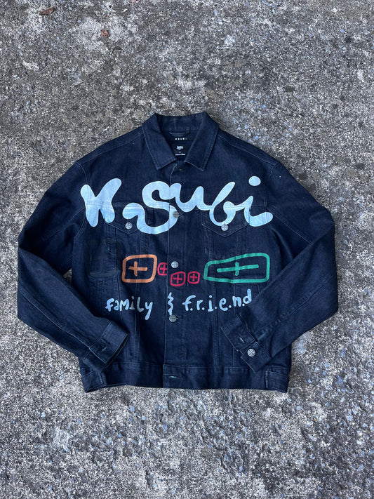 FRIENDS AND FAMILY KSUBI PAINTED JACKET (S)
