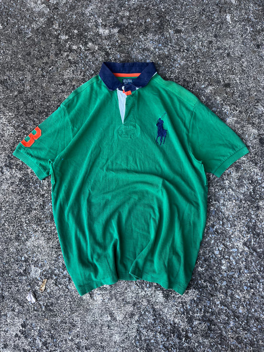 VINTAGE RALPH LAUREN BIG LOGO POLO (XL)