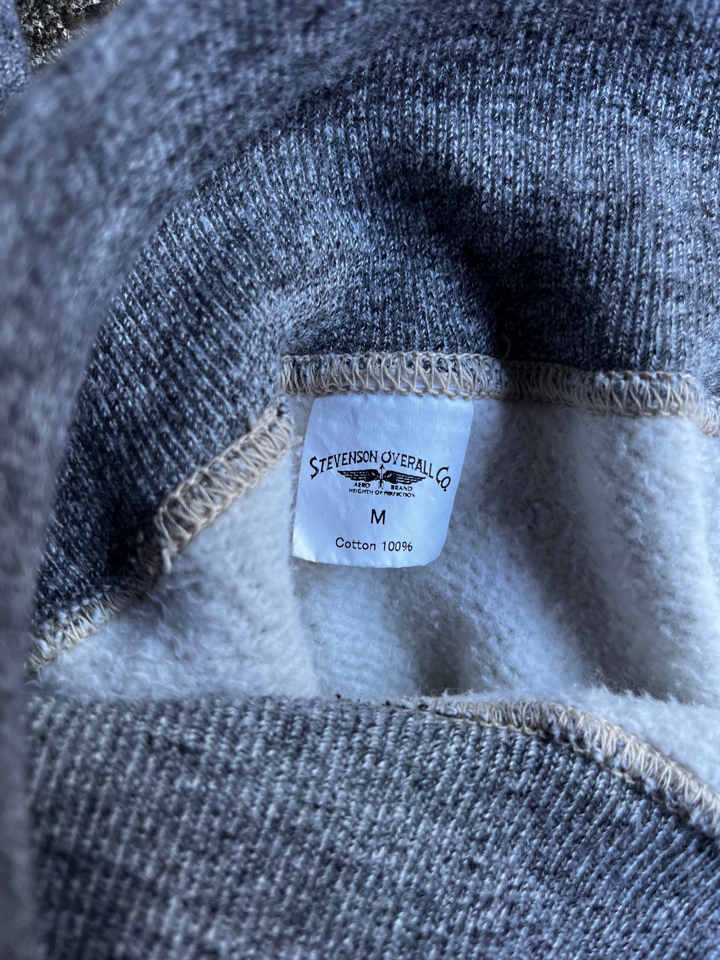 STEVENSON DOUBLE V CREWNECK (M)