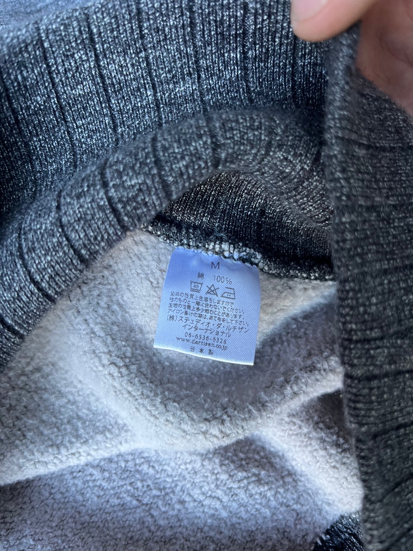 STUDIO D'ARTISAN DOUBLE V CREWNECK (M)