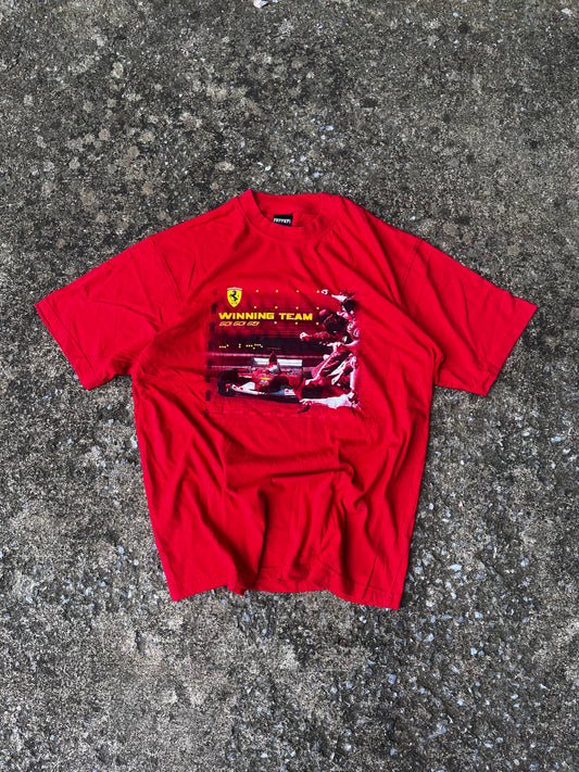 VINTAGE FERRARI RACING TEE (L)