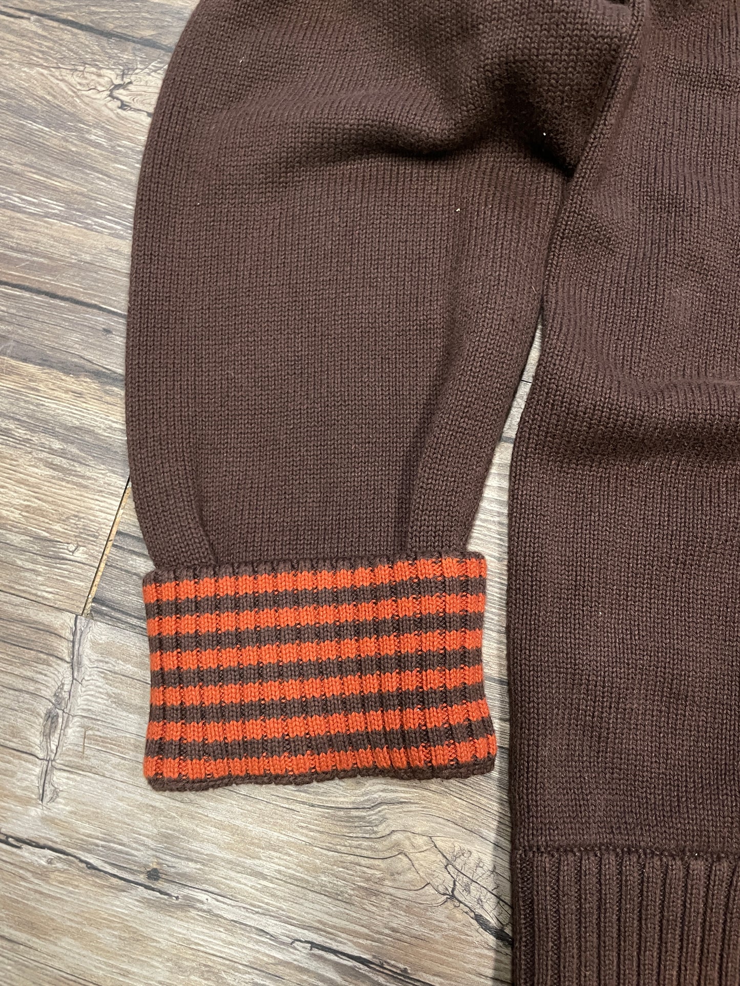 VINTAGE MARITHE FRANCOIS GIRBAUD KNIT TRACK JACKET (XL)