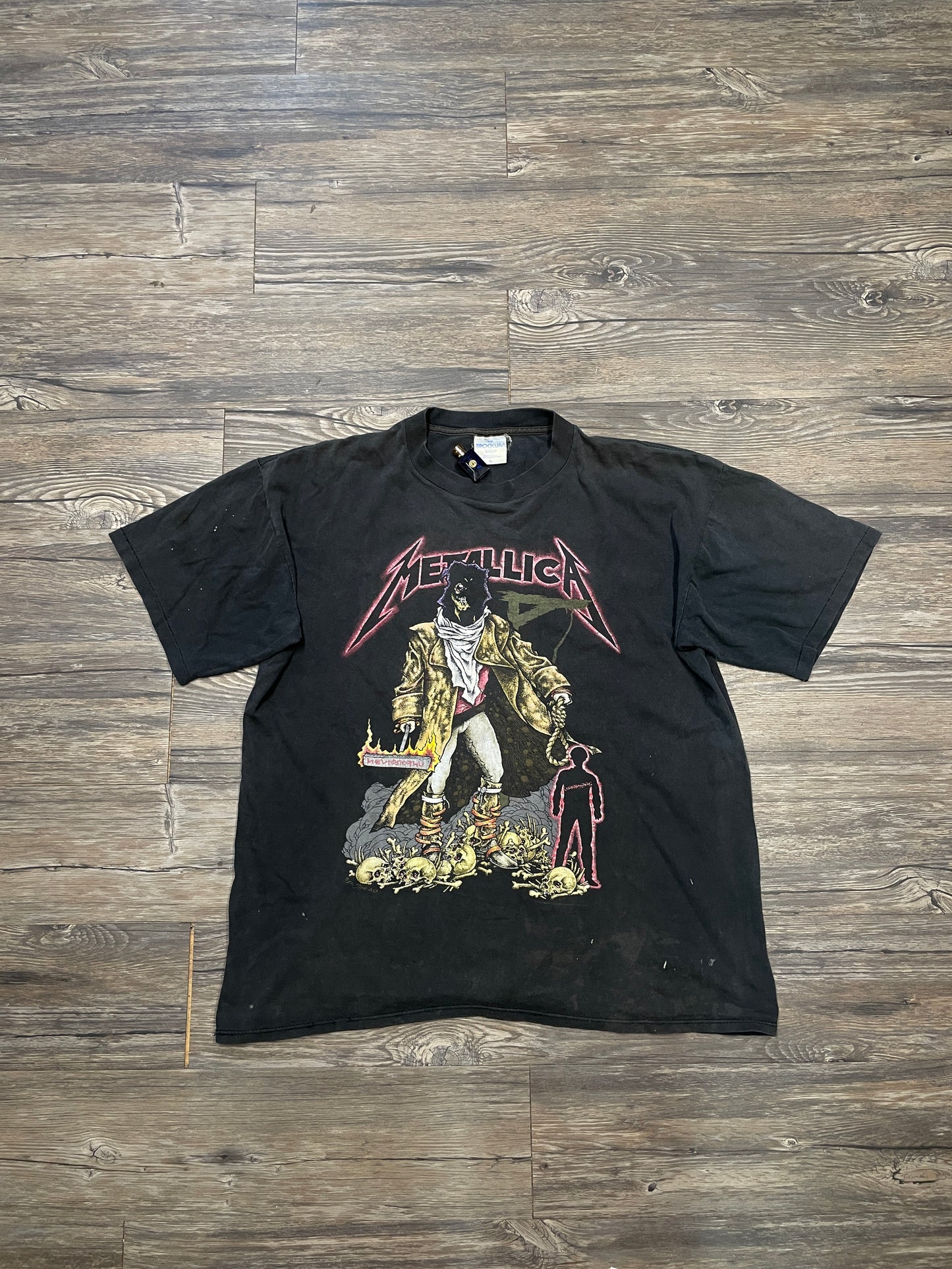 VINTAGE METALLICA UNFORGIVEN TEE (XL)