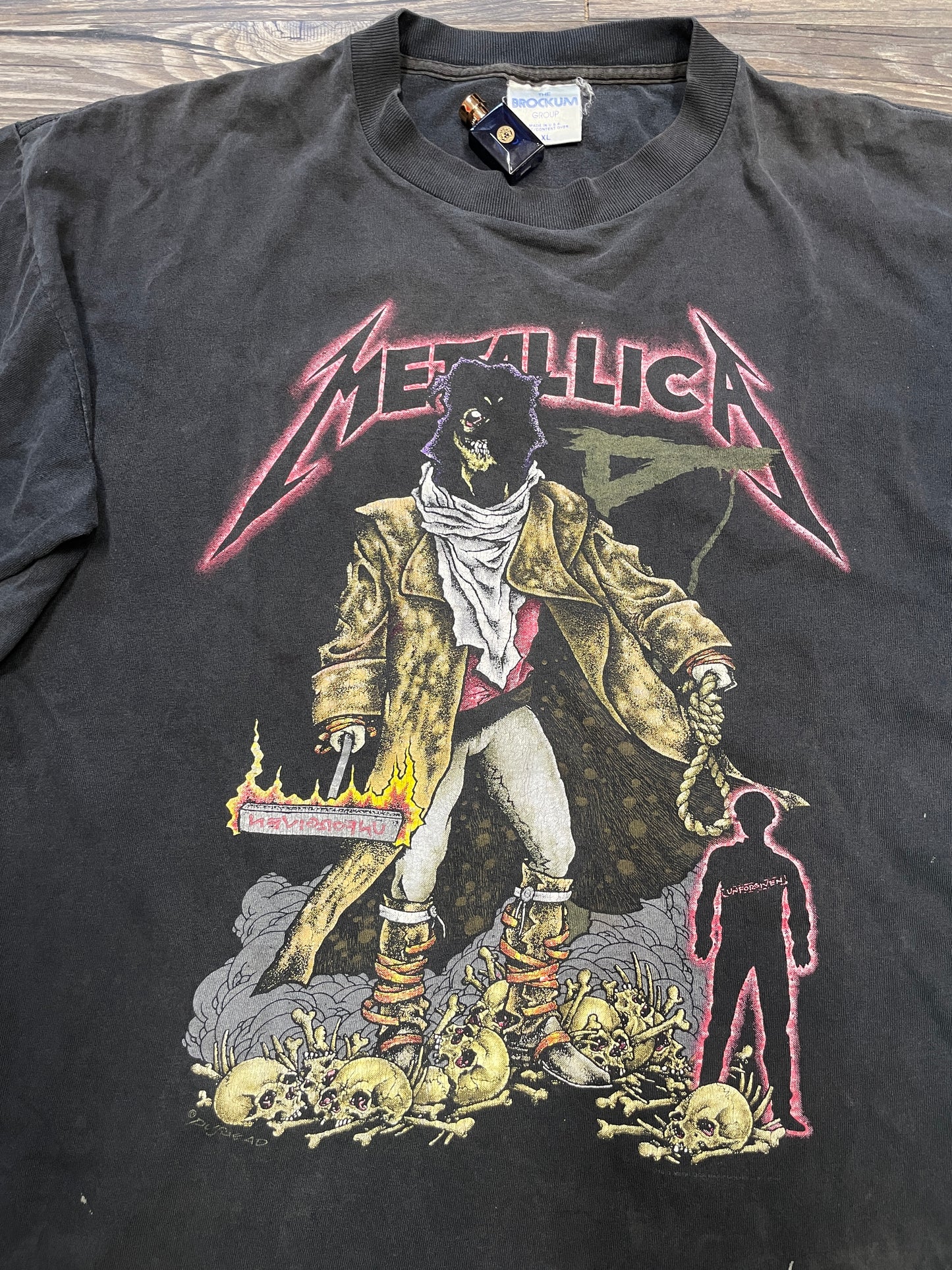 VINTAGE METALLICA UNFORGIVEN TEE (XL)