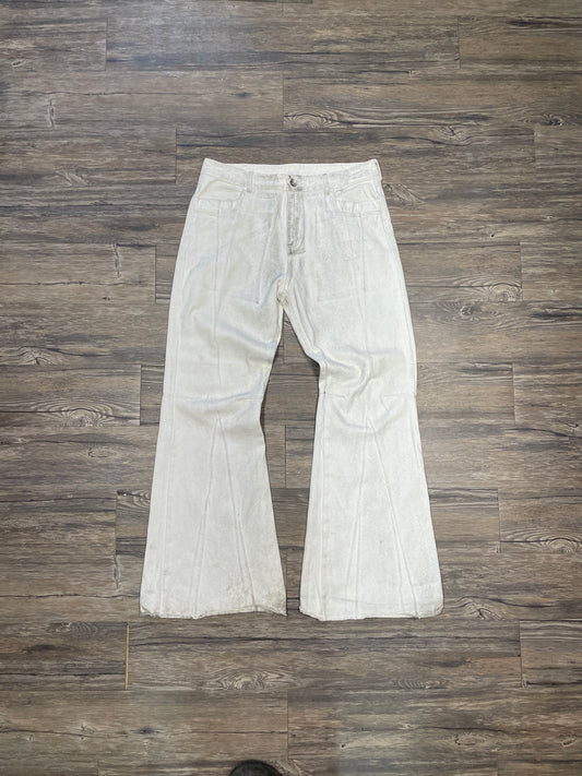 NICHOLAS LEE WHITE FLARED DENIM (34)