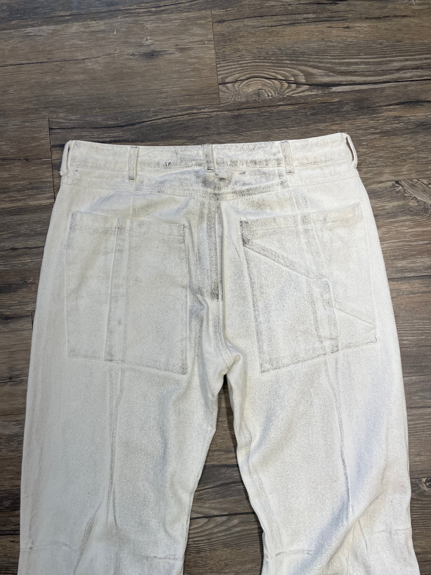 NICHOLAS LEE WHITE FLARED DENIM (34)