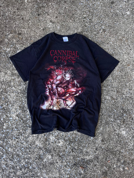 VINTAGE CANNIBAL CORPSE BAND TEE (L)