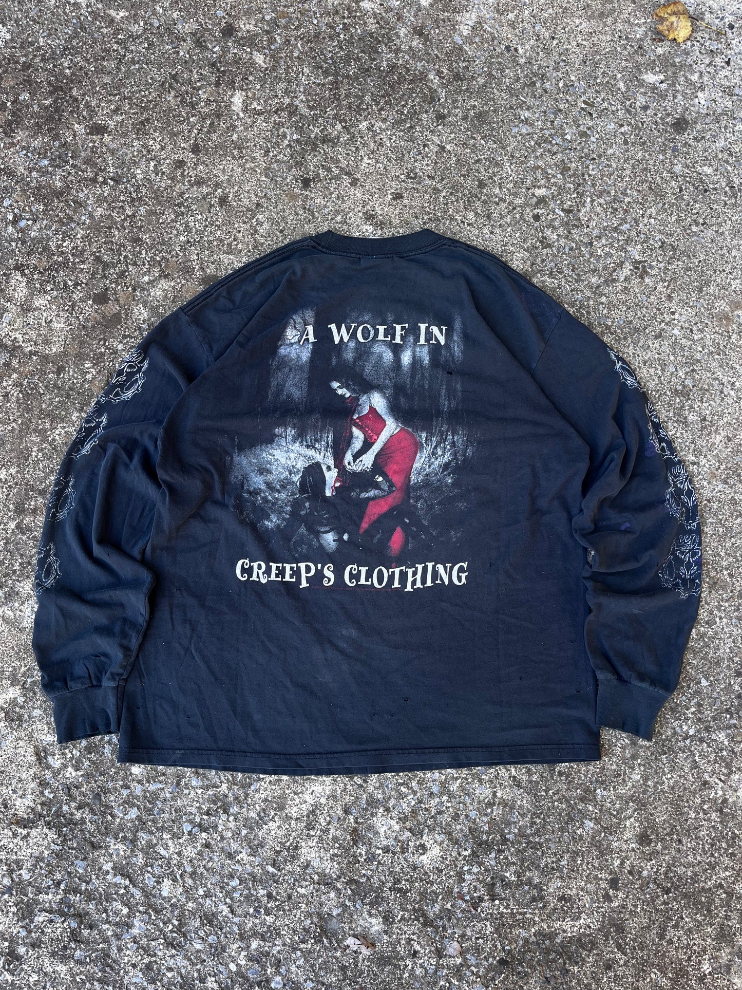 VINTAGE CRADLE OF FILTH LONG SLEEVE BAND TEE (XL)
