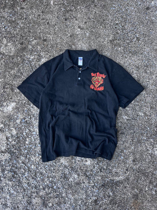 ED HARDY EMBROIDERED LOGO POLO (XXL)