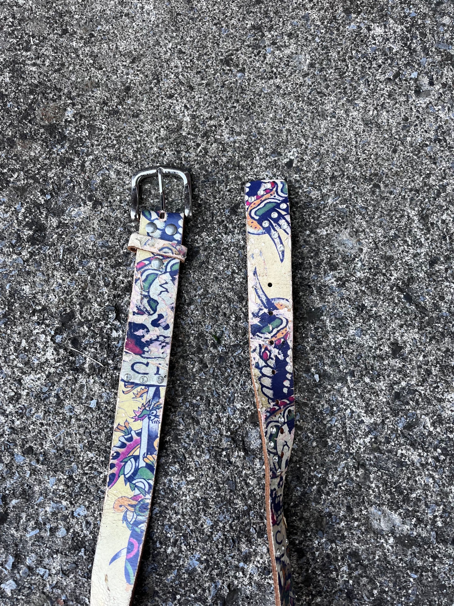 ED HARDY STUDDED BELT (32-36)